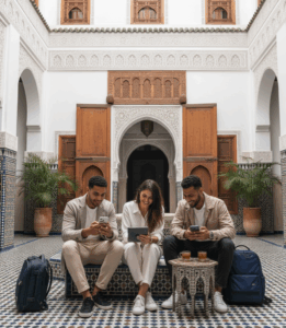 digital technologies in the development of Moroccan tourism