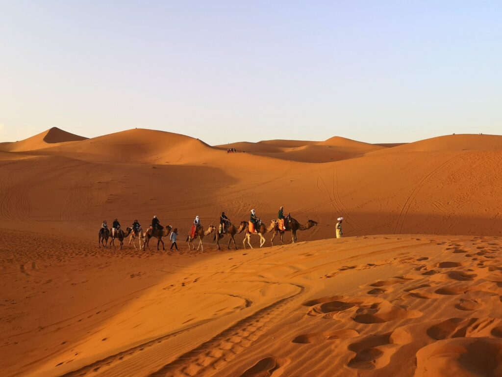 Circuit de 4 jours dans le désert d'Erg Chigaga au départ de Marrakech
